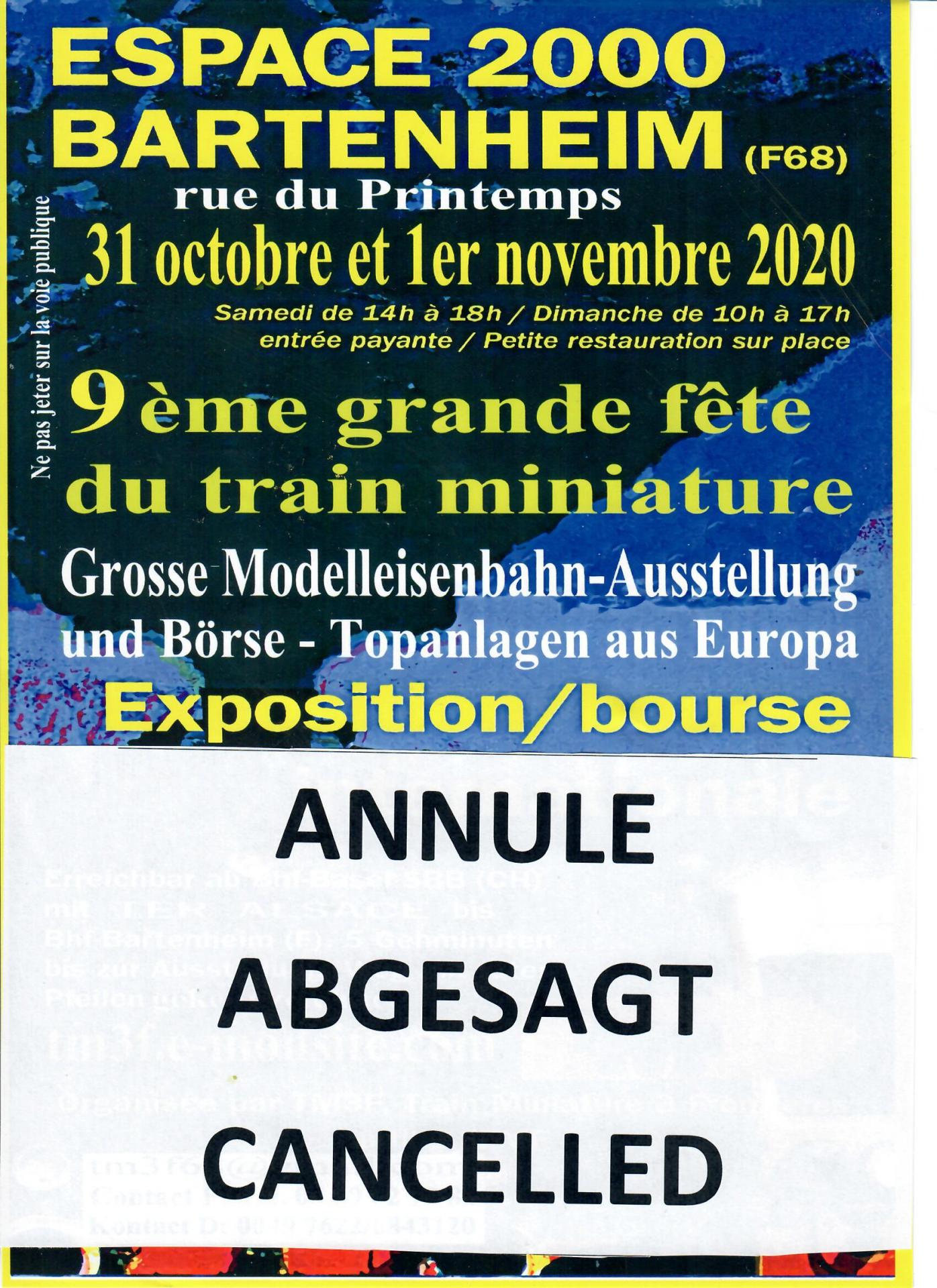 Expo 2020 annulation